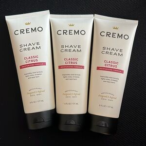 Cremo Shave Cream - classic citrus set of 3